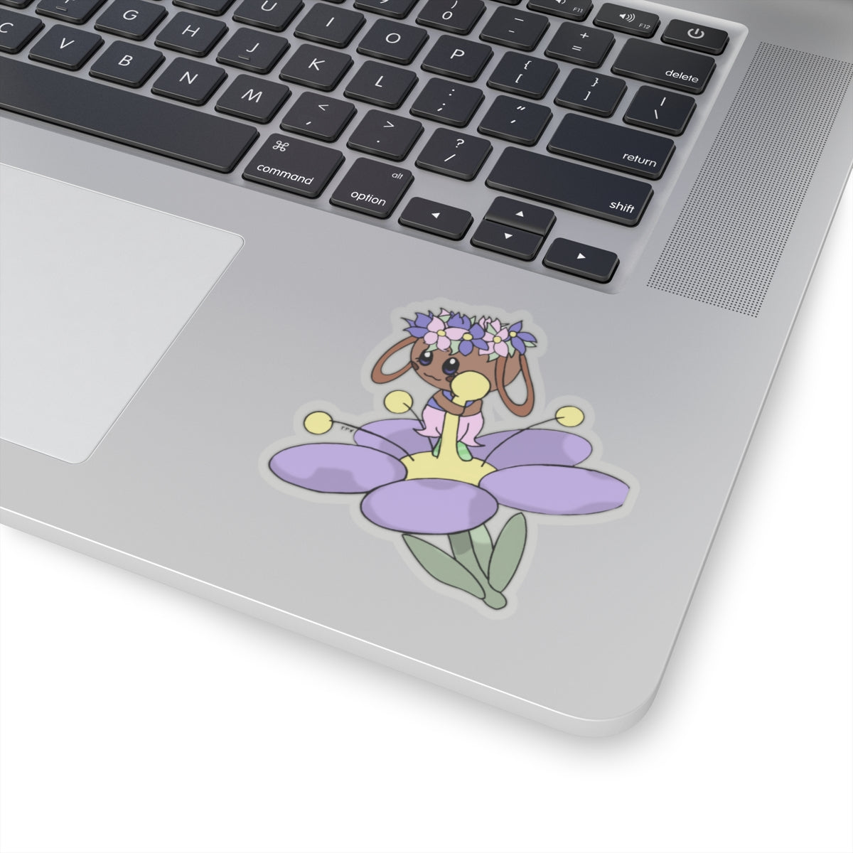 As Seen on TikTok: "Bassiee as Flabébbé” Sticker Mockup by Thorn_Puff Original Artist