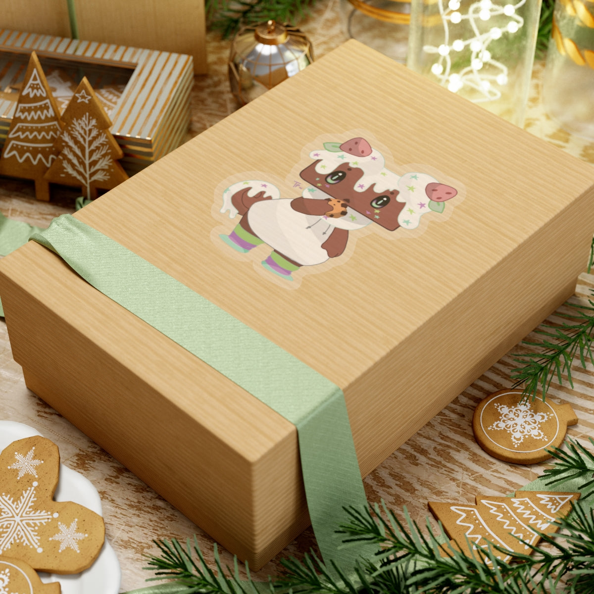As Seen on TikTok: "Cosmoo as Alcremiie” Sticker Mockup by Thorn_Puff Original Artist
