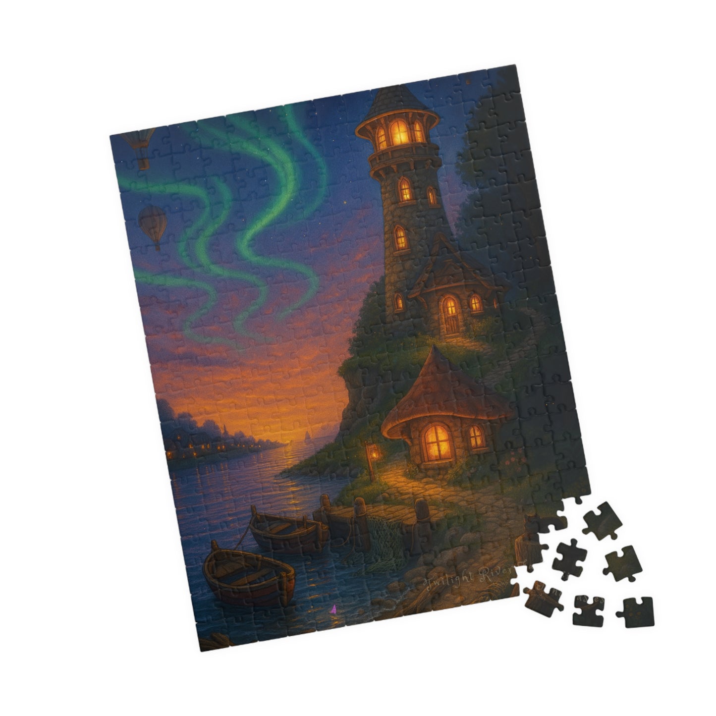 Twilight Harbor Lighthouse (Puzzle 3 of 3: Twilight Harbor Travels)