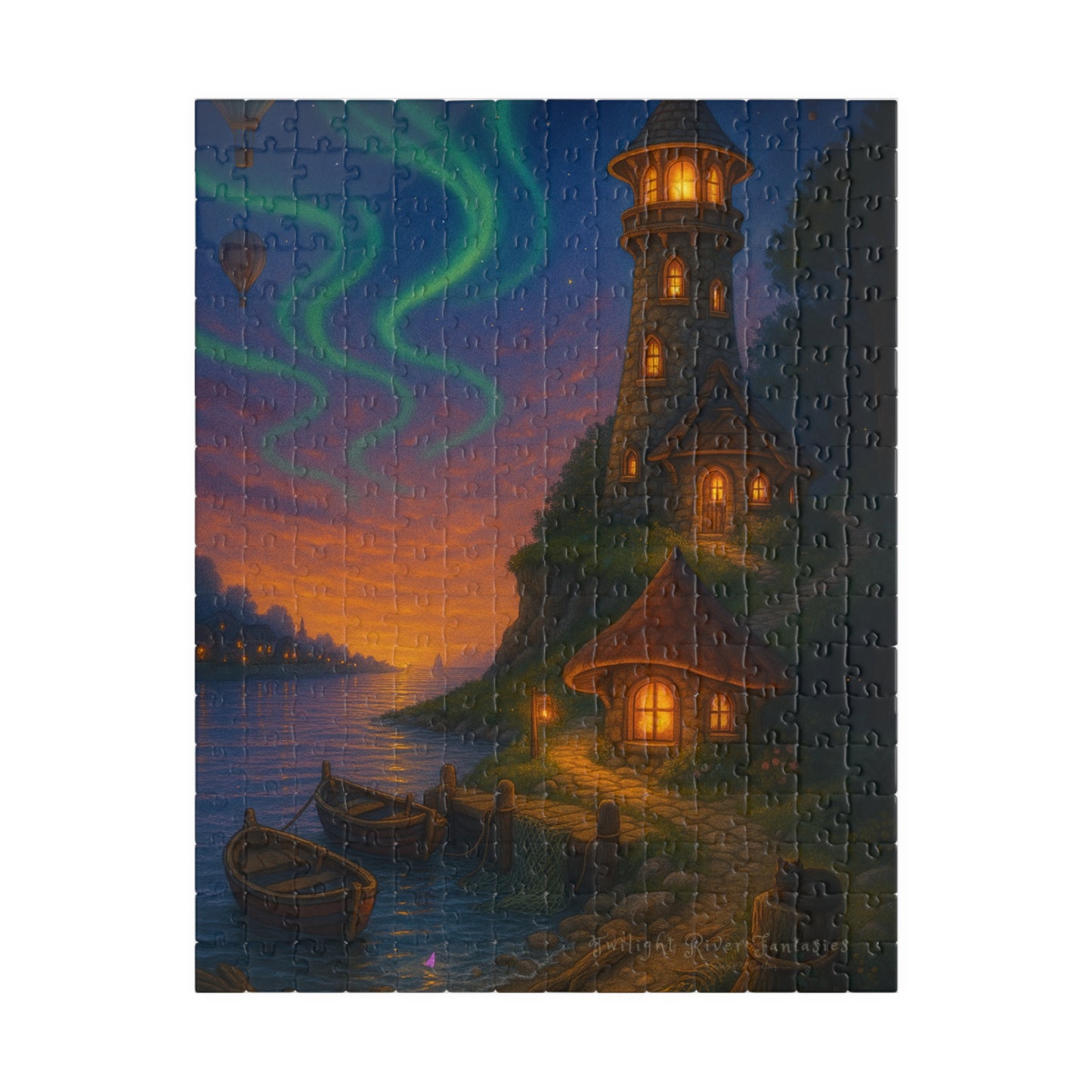 Twilight Harbor Lighthouse (Puzzle 3 of 3: Twilight Harbor Travels)