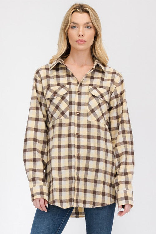 Why Steal His? Women’s Boyfriend Flannel
