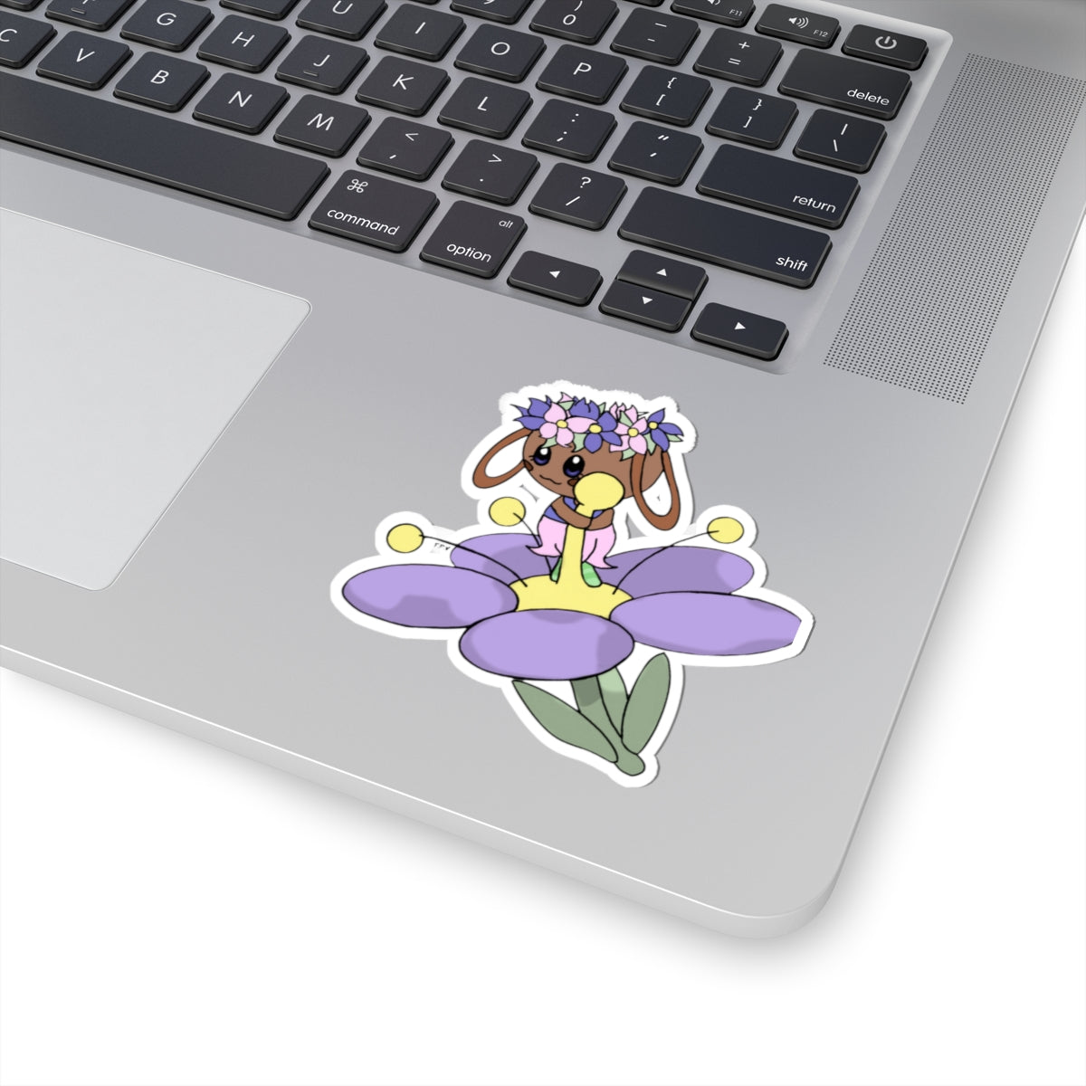 As Seen on TikTok: "Bassiee as Flabébbé” Sticker Mockup by Thorn_Puff Original Artist