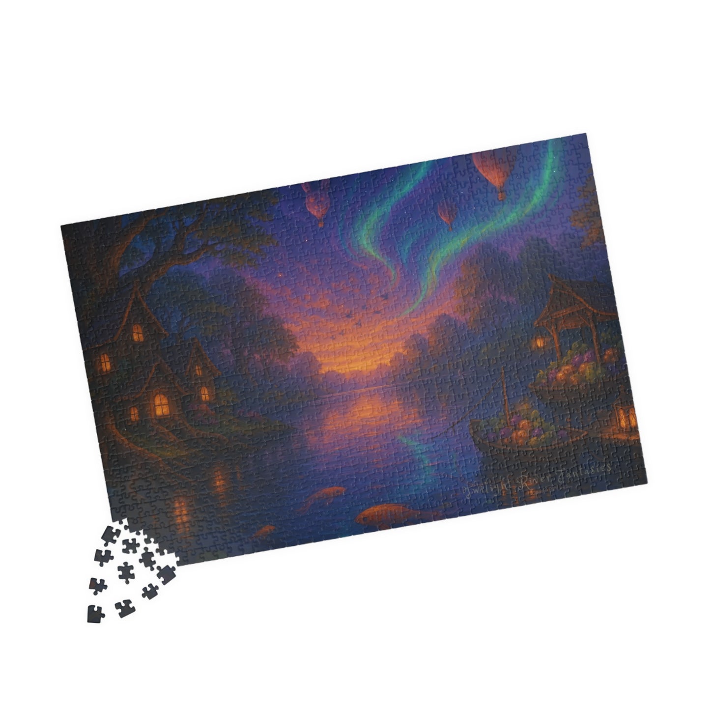 🌹 Enchanted Rose Courtyard (Puzzle 1 of 3: Fantasy Gardens Series)