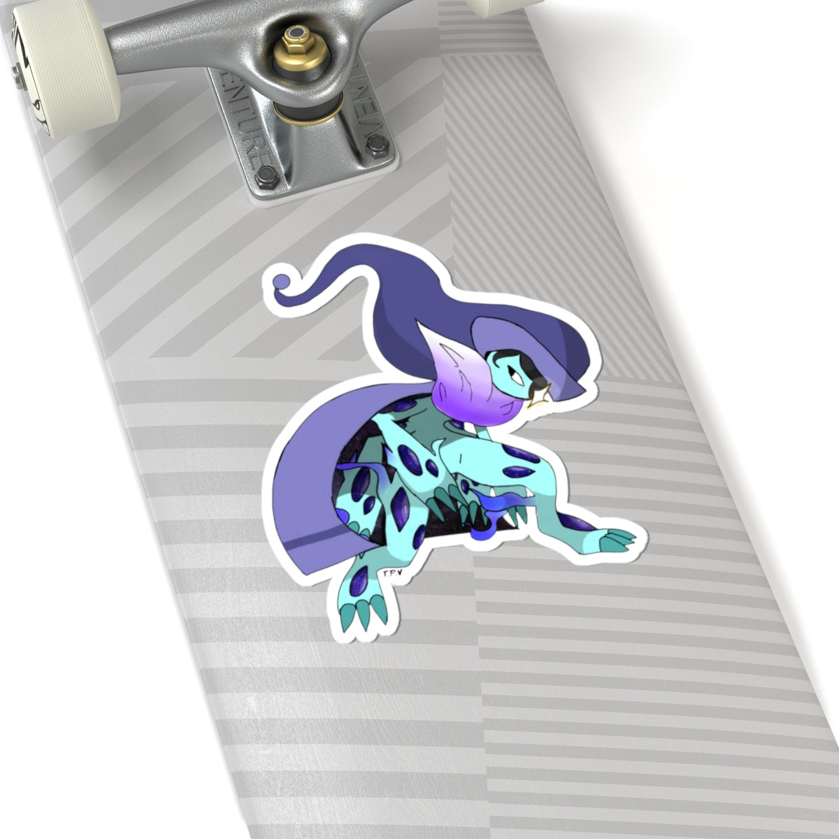 As Seen on TikTok: "Astrro as Hisuiaan Zoroarrk Variant” Sticker Mockup by Thorn_Puff Original Artist
