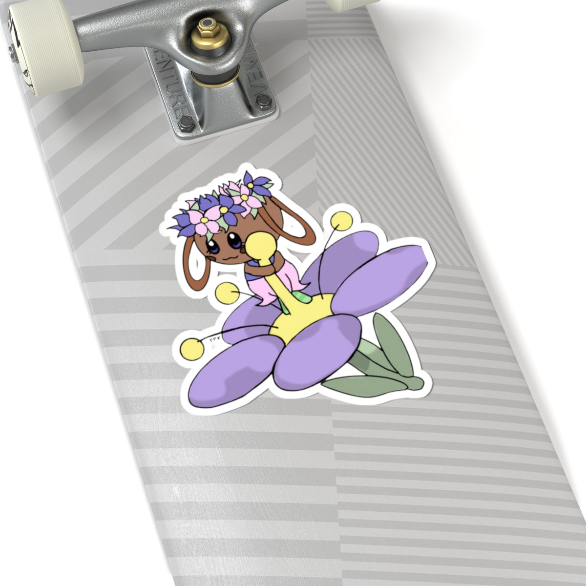 As Seen on TikTok: "Bassiee as Flabébbé” Sticker Mockup by Thorn_Puff Original Artist
