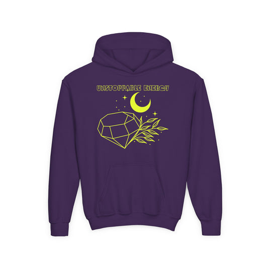 Unstoppable Energy Hoodie – Young Queen Empowerment Style