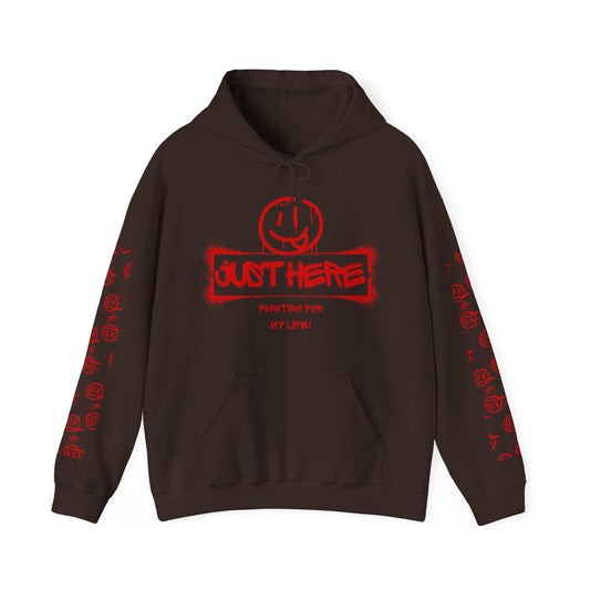 Just Here – Fighting for My Life! | Moodie Hoodie