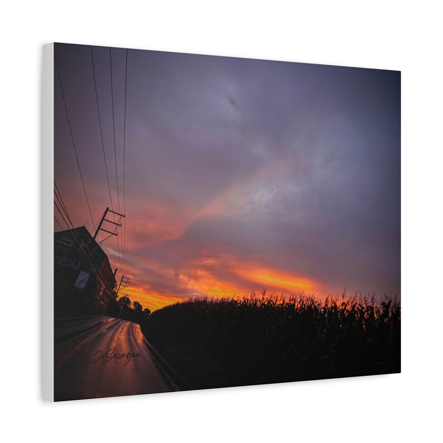 Rustic Sunrise  Canvas