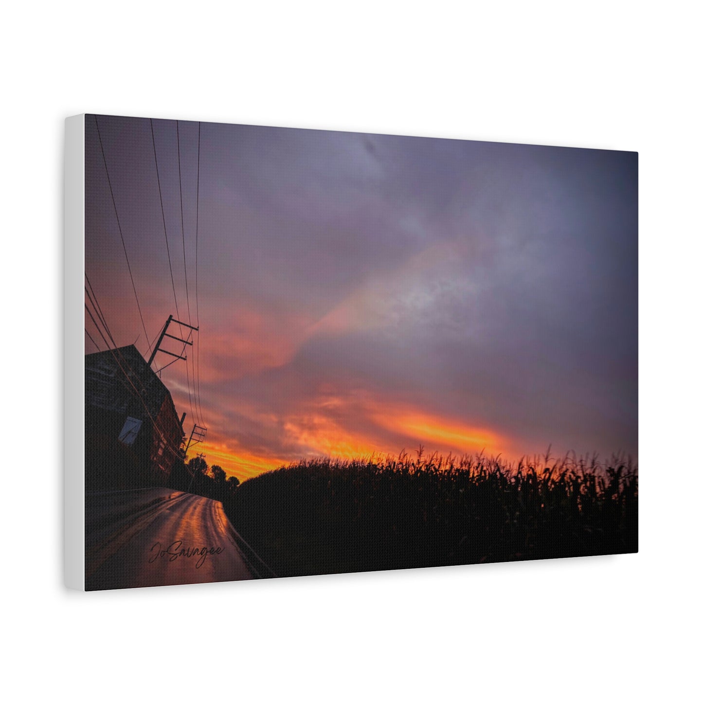 Rustic Sunrise  Canvas