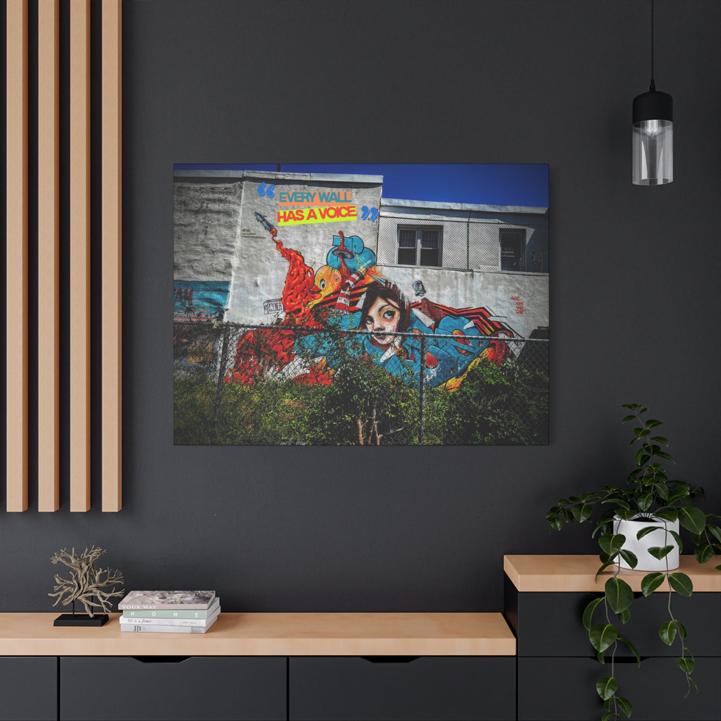 Graffiti Dreams Matte Canvas | Urban Street Art Wall Décor