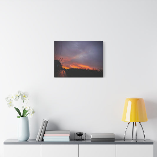 Rustic Sunrise  Canvas