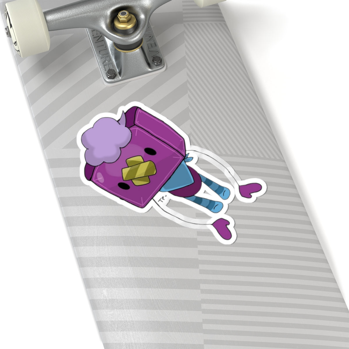 As Seen on TikTok: "Boxtenn as Drifloonn” Sticker Mockup by Thorn_Puff Original Artist