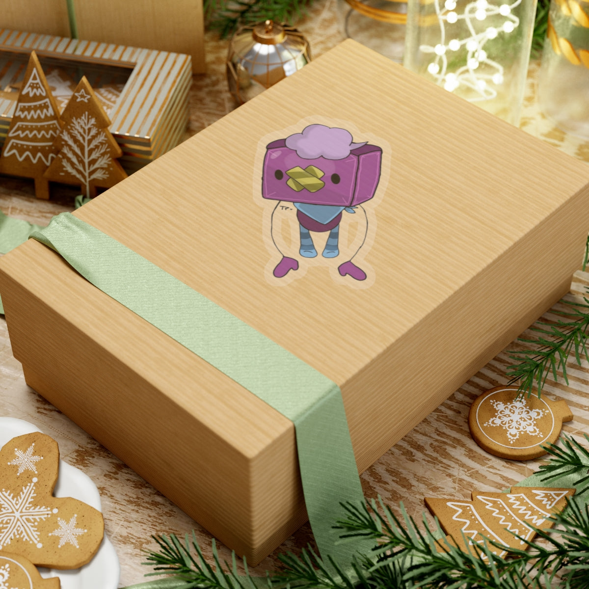 As Seen on TikTok: "Boxtenn as Drifloonn” Sticker Mockup by Thorn_Puff Original Artist