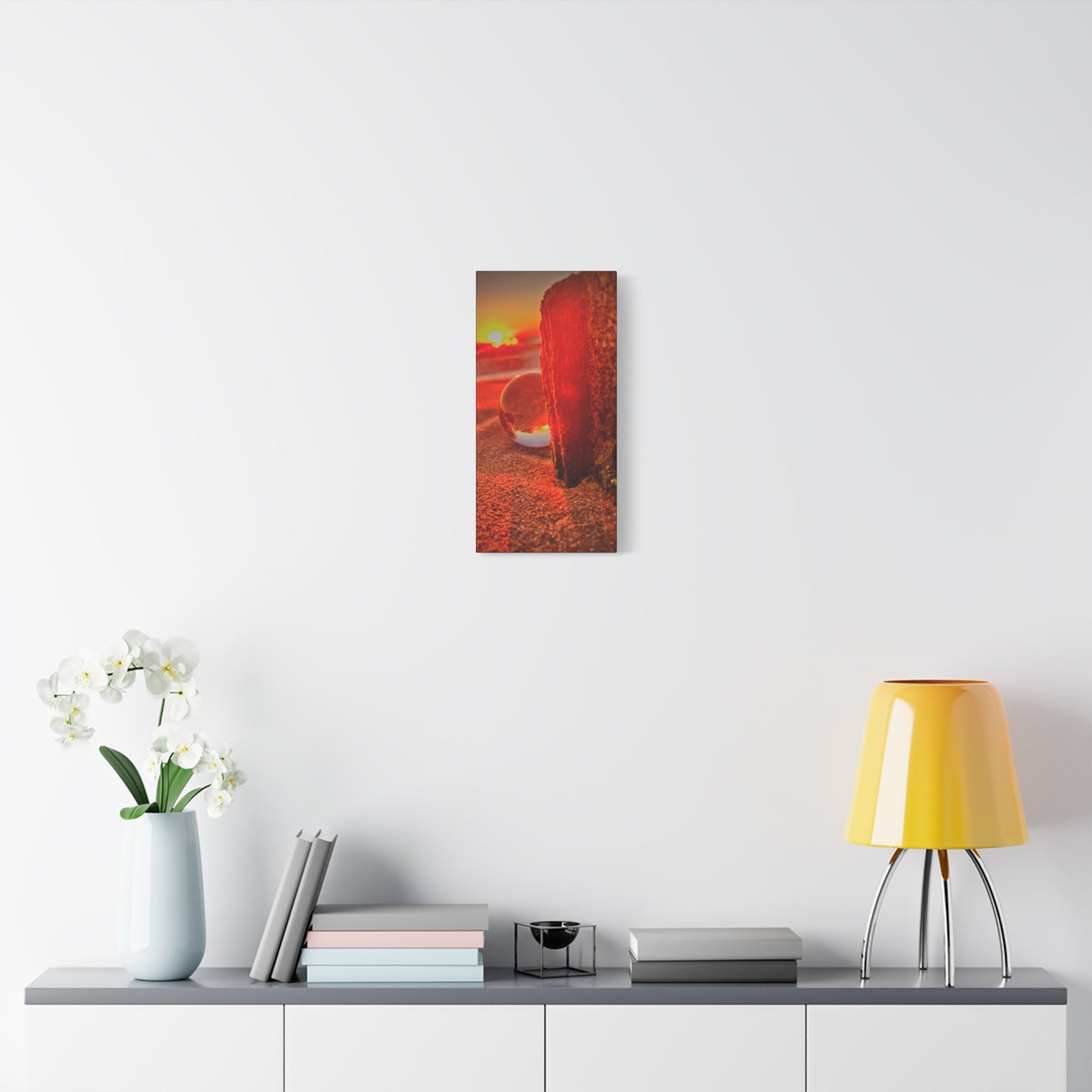 "Life's a Beach" Sunrise Canvas