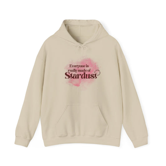 "Everyone is Really Made of Stardust" – Oversized Youth Graphic Hoodie | Made to Order Comfort & Inspiration
