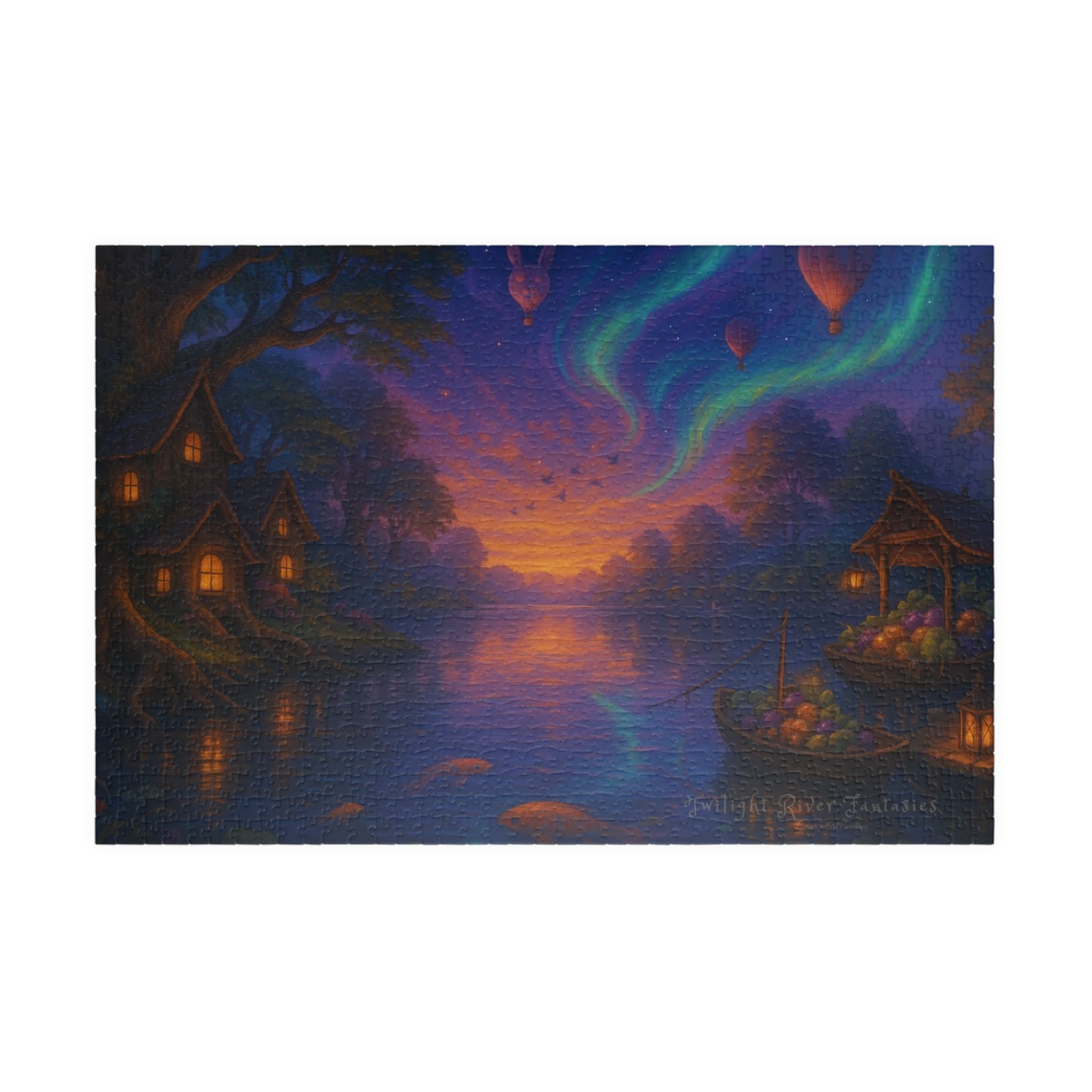 🌹 Enchanted Rose Courtyard (Puzzle 1 of 3: Fantasy Gardens Series)