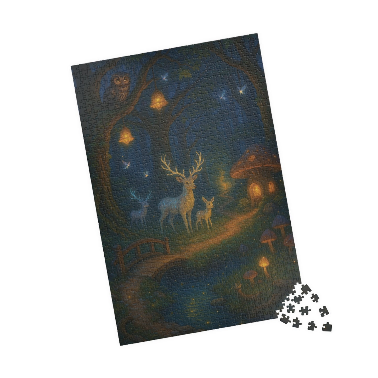 Enchanted Forest Path (Puzzle 1 of 3: Mystical Realms Series)