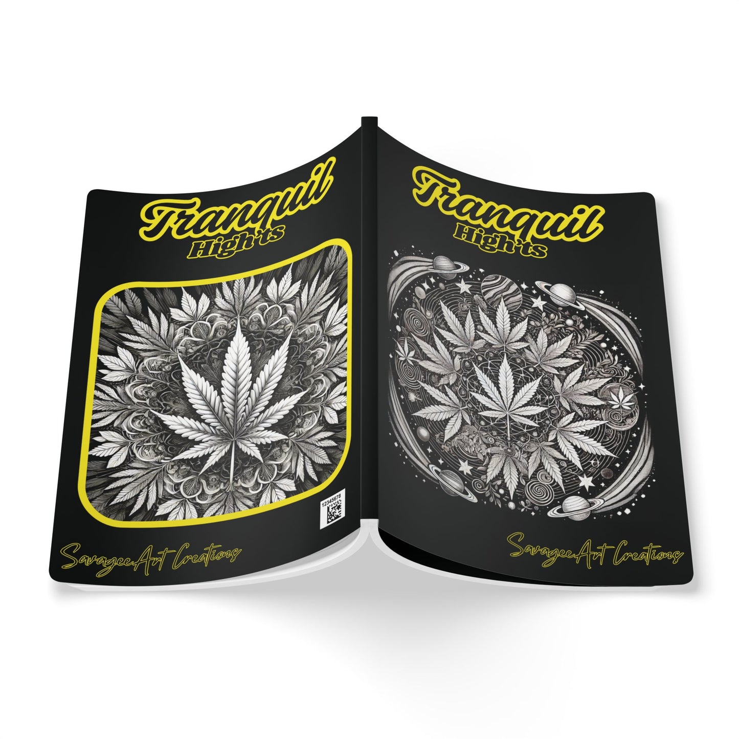 Tranquil High'ts Coloring Pages & Journal
