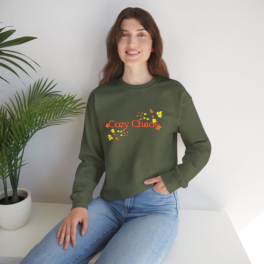 Cozy Chaos Unisex Crewneck Sweatshirt | Casual Comfort