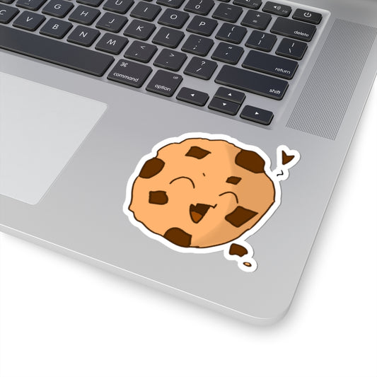 Happy Choco Cookie – Cute Kiss-Cut Sticker by 13-Year-Old Artist JC