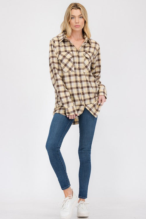 Why Steal His? Women’s Boyfriend Flannel