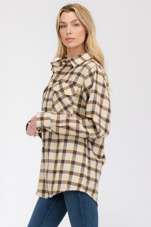 Why Steal His? Women’s Boyfriend Flannel