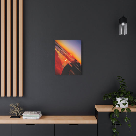 Pier'd Sunrise Canvas