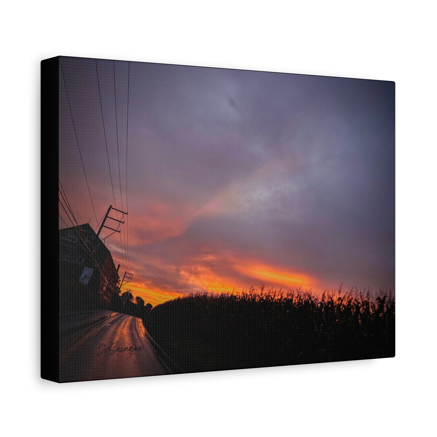 Rustic Sunrise  Canvas
