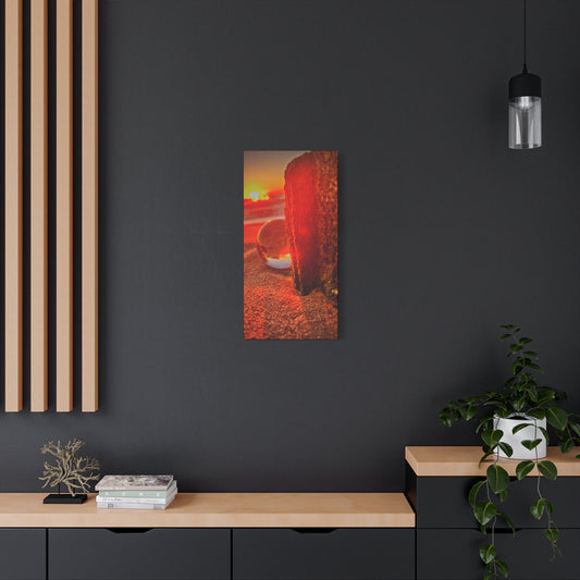 "Life's a Beach" Sunrise Canvas