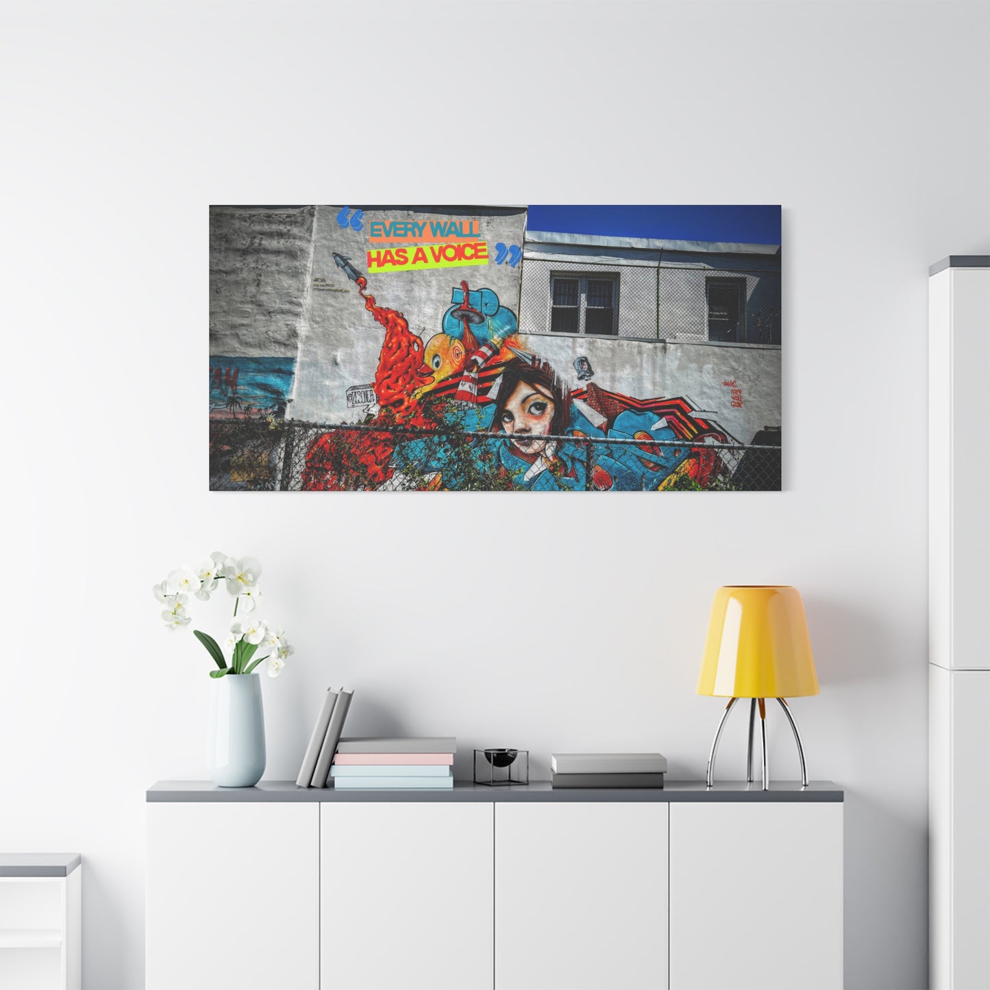 Graffiti Dreams Matte Canvas | Urban Street Art Wall Décor