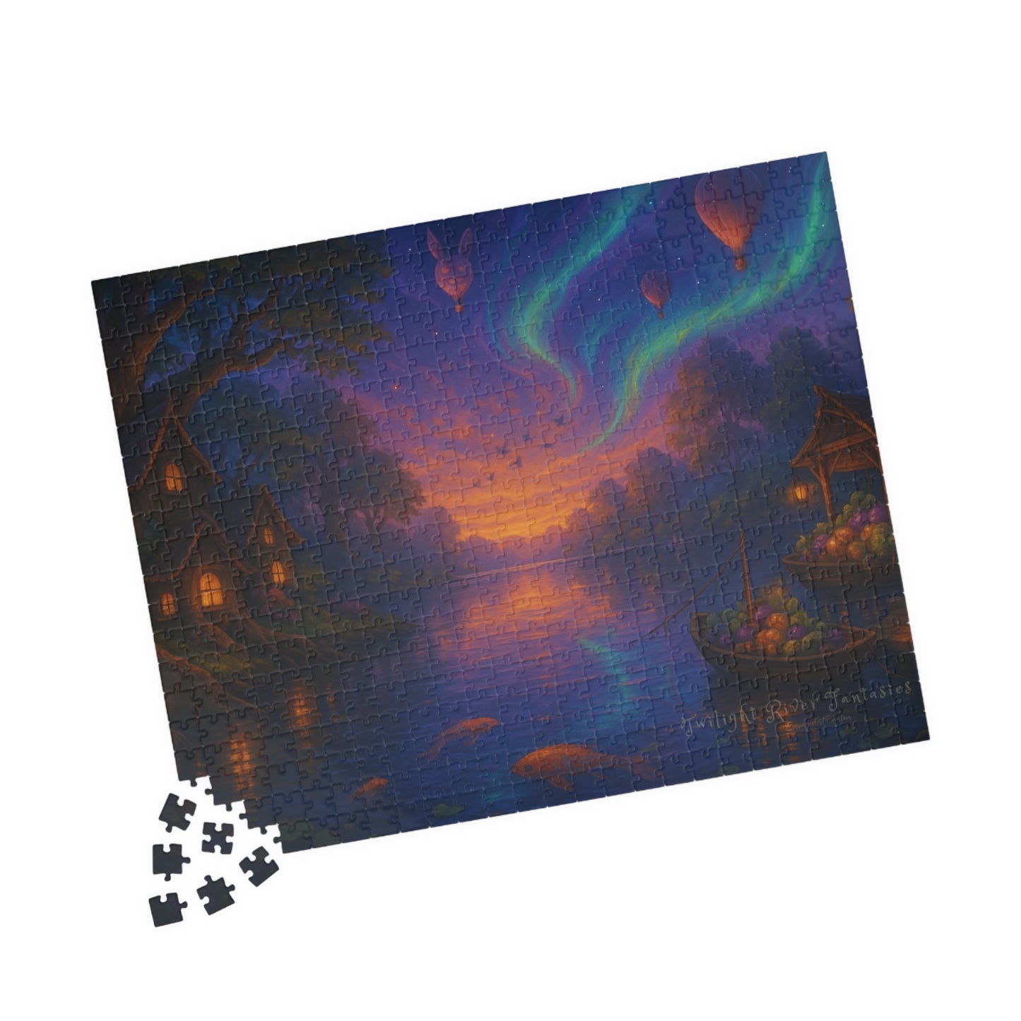 Twilight River Fantasies (Puzzle 1 of 3: Twilight Harbor Travels)