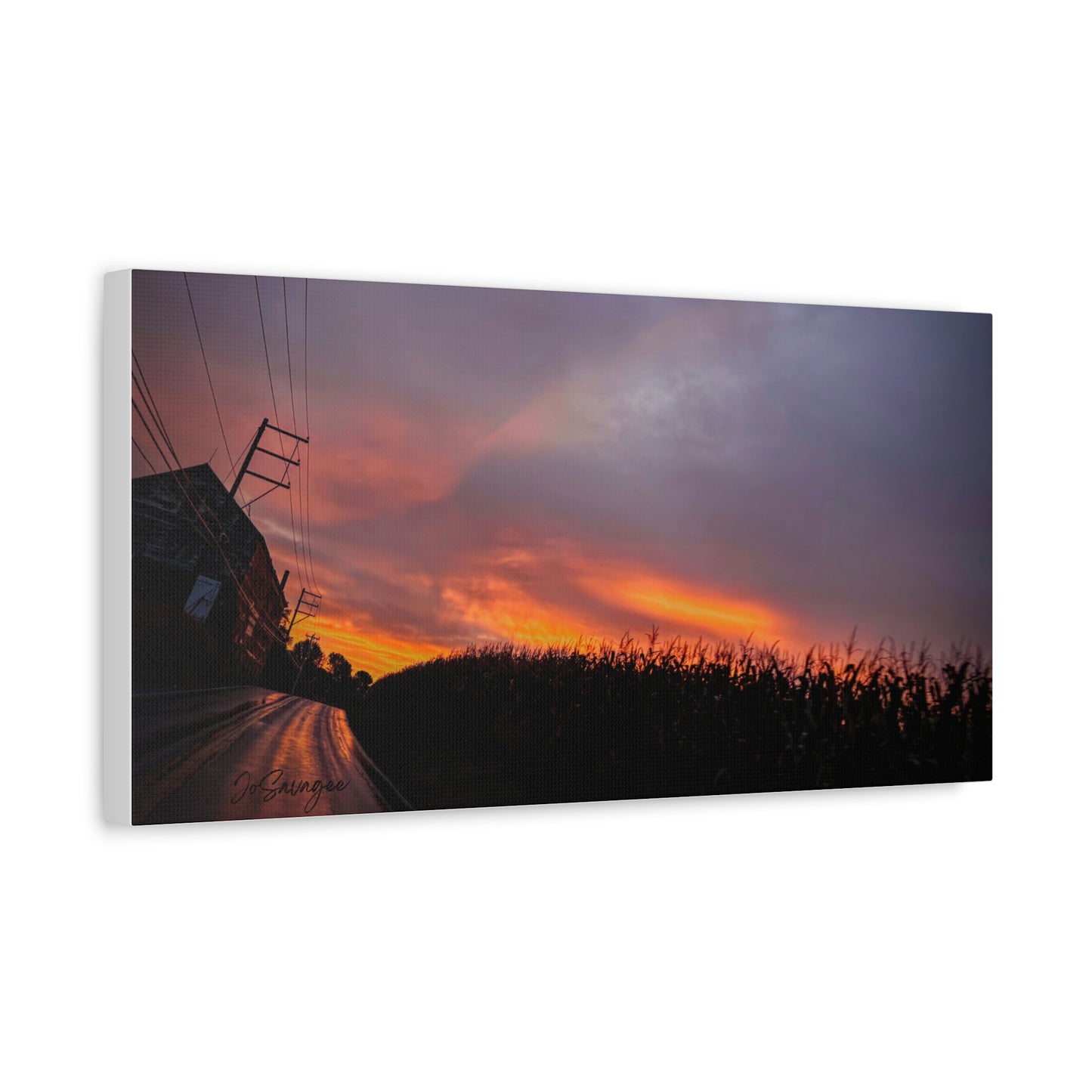 Rustic Sunrise  Canvas