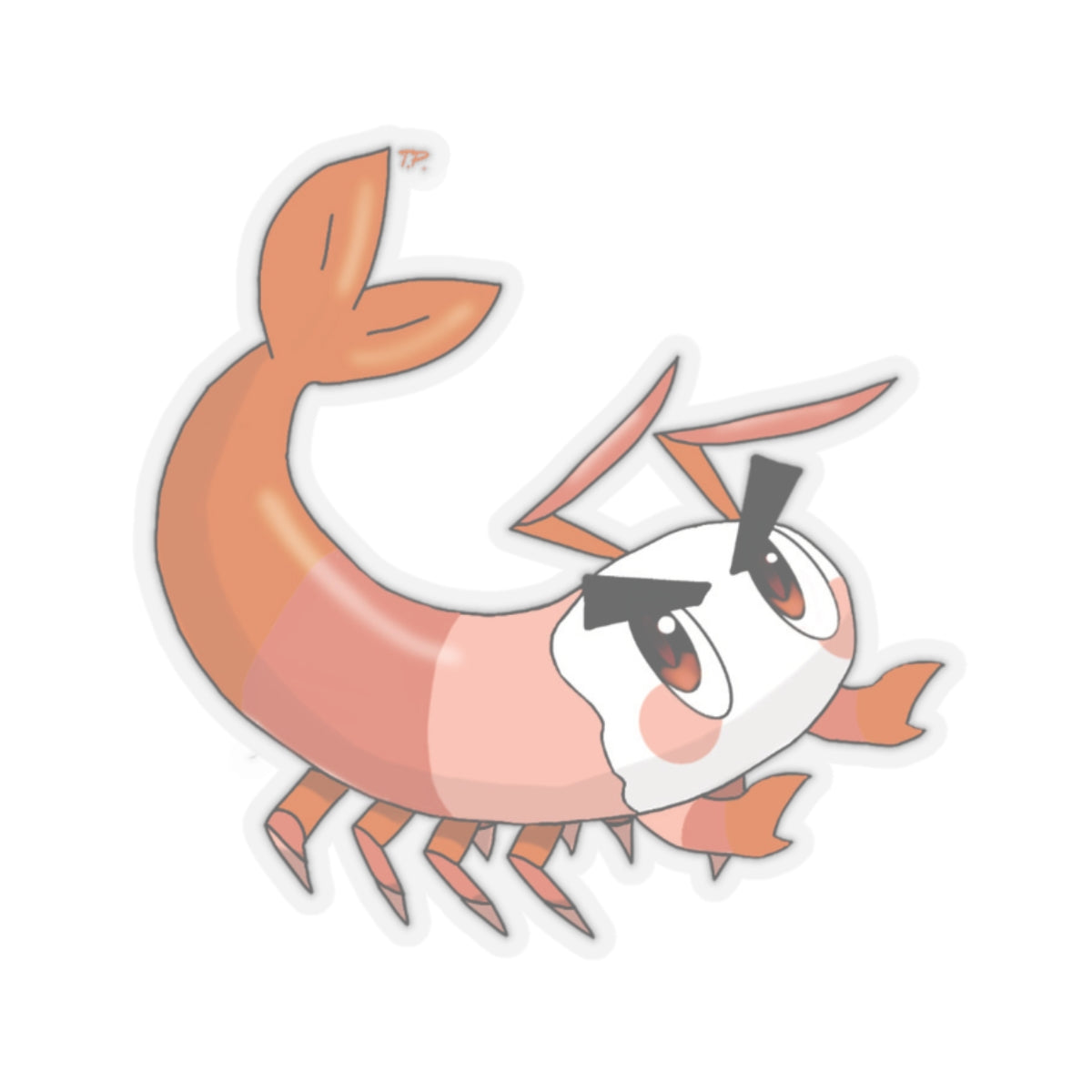 As Seen on TikTok: "Shriimpo as Tatsugirii” Sticker Mockup by Thorn_Puff Original Artist