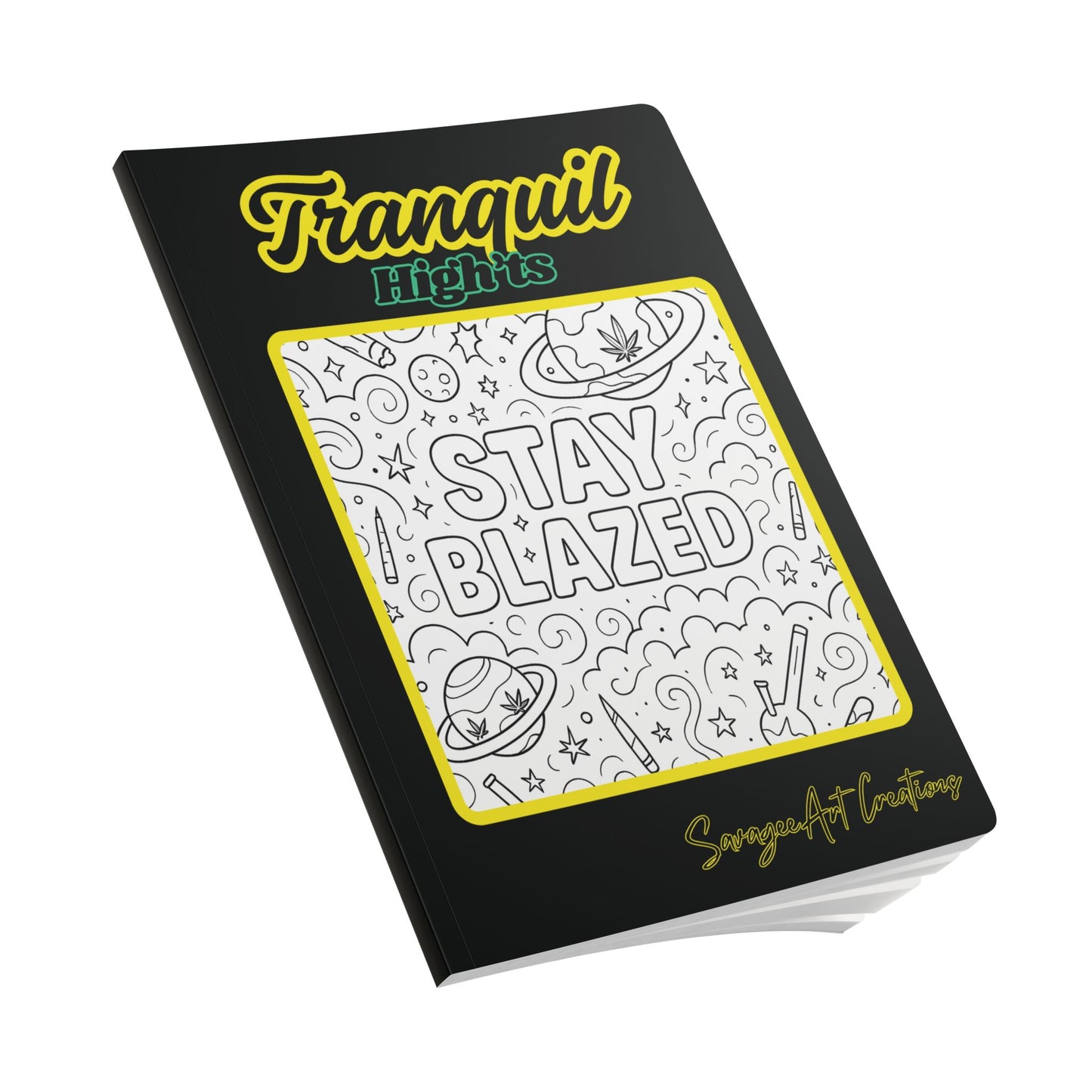 Tranquil High'ts Coloring Pages & Journal
