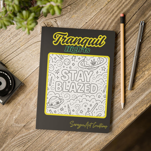 Tranquil High'ts Coloring Pages & Journal