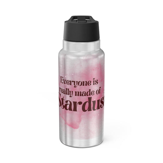 Stardust Gator Tumbler – Stainless Steel Eco-Friendly Travel Mug, Space Lover Gift, Cosmic Water Bottle