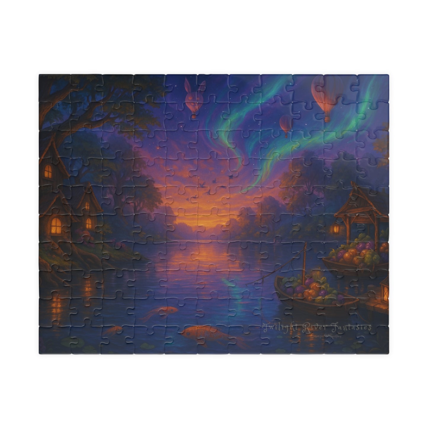 Twilight River Fantasies (Puzzle 1 of 3: Twilight Harbor Travels)