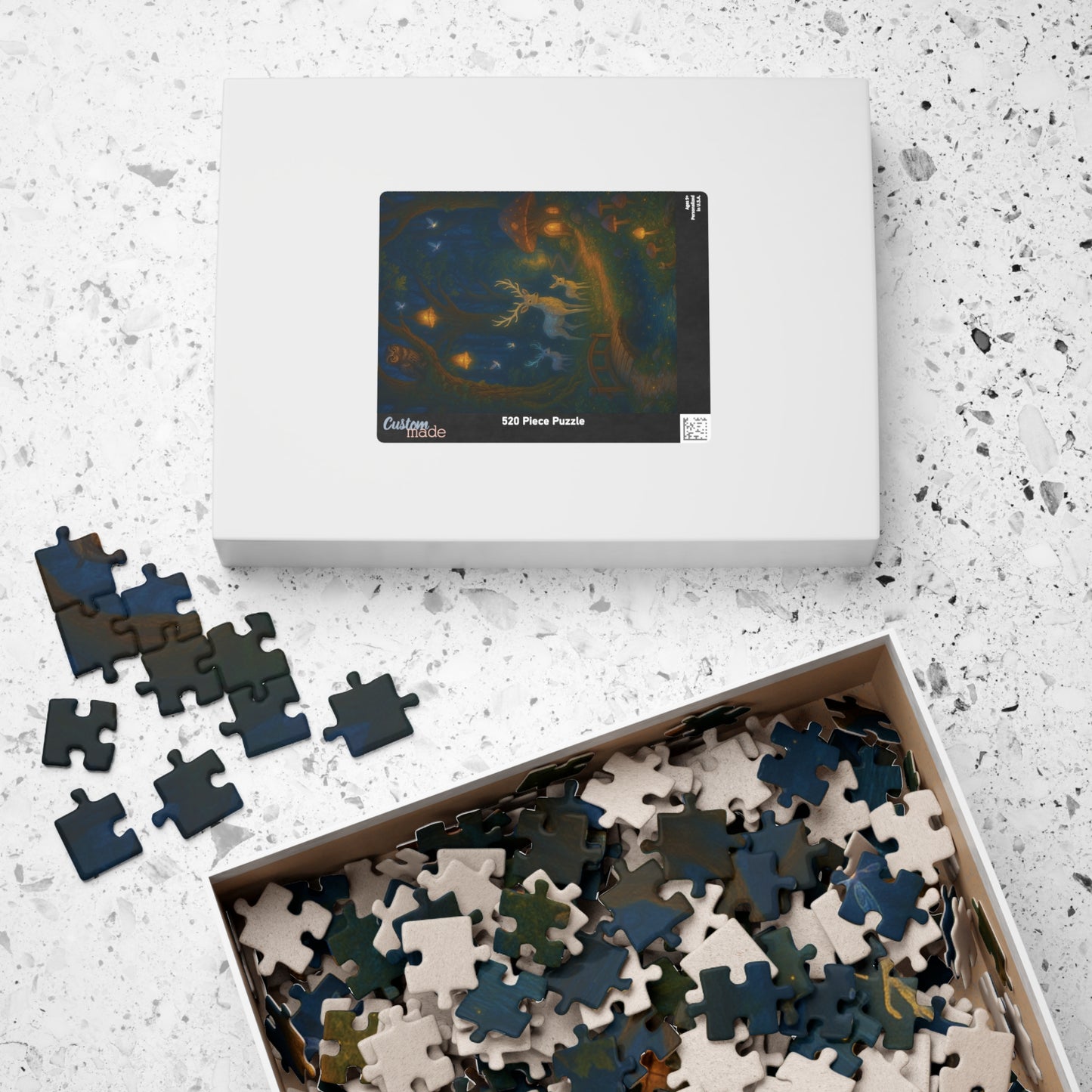 Enchanted Forest Path (Puzzle 1 of 3: Mystical Realms Series)