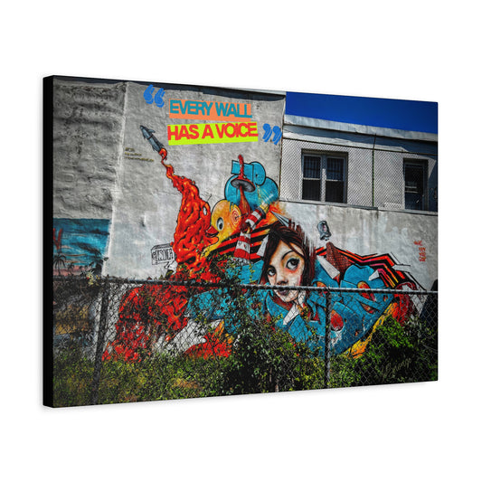 Graffiti Dreams Matte Canvas | Urban Street Art Wall Décor
