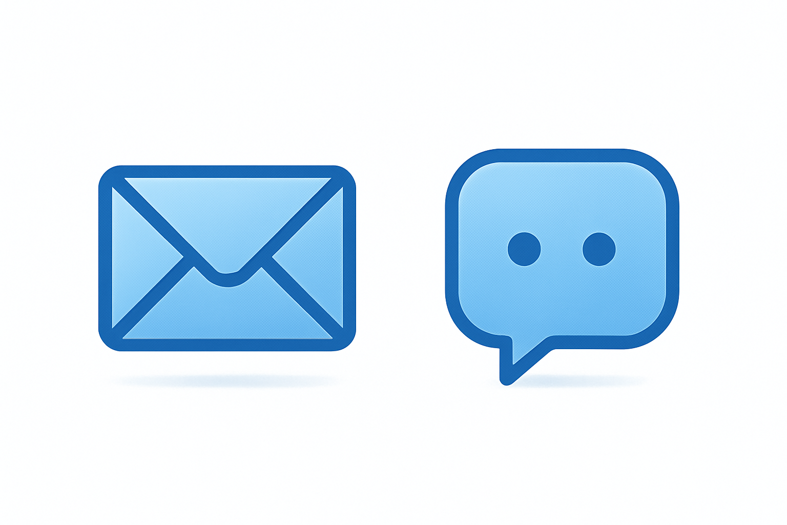 email or chat icon